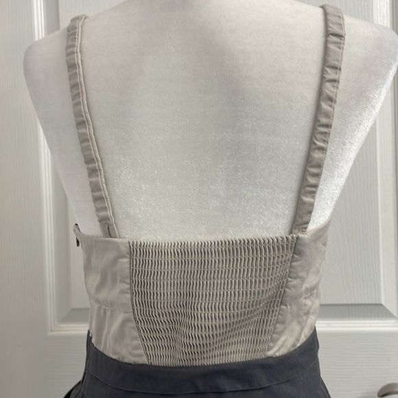 Wilfred Six Taupe & Grey Mini Dress - Picture 8 of 16